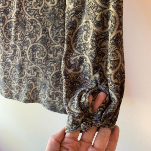 Paisley long sleeve blouse - Picture 7 of 7